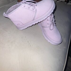 UGG Pastel Purple Ankle Boots
